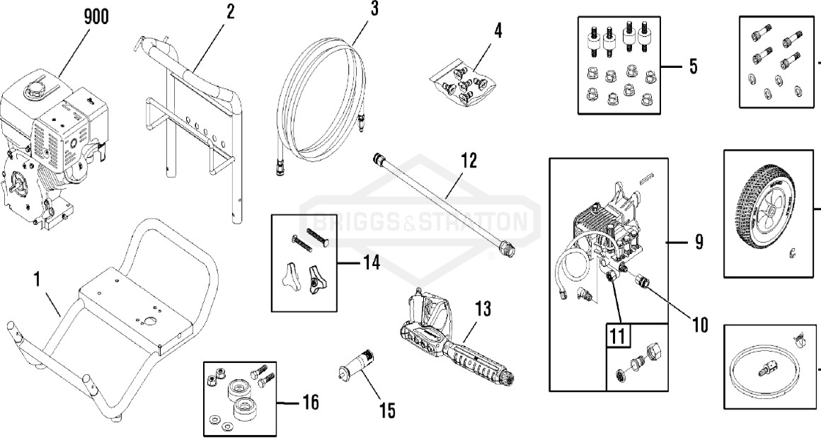 John Deere 3800 psi power washer replacement parts & manual